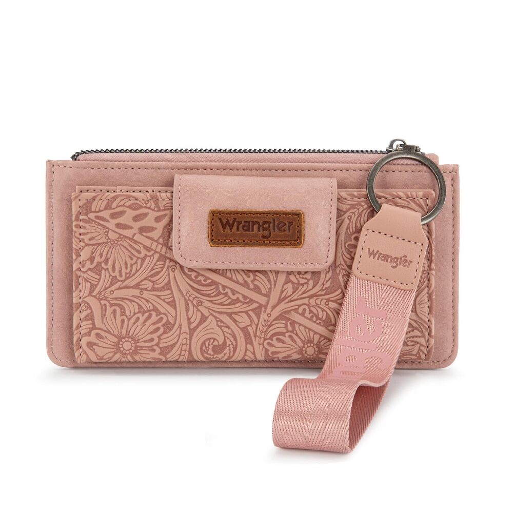 1287 X Wrangler Wristlet Wallet RFID Blocking Bifold Wallets Card Cases &